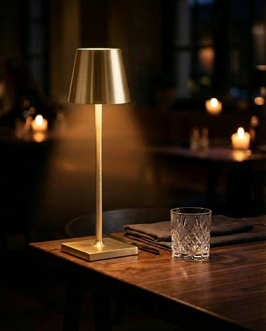 Trådlös laddningsbar bordslampa | LumiereAura