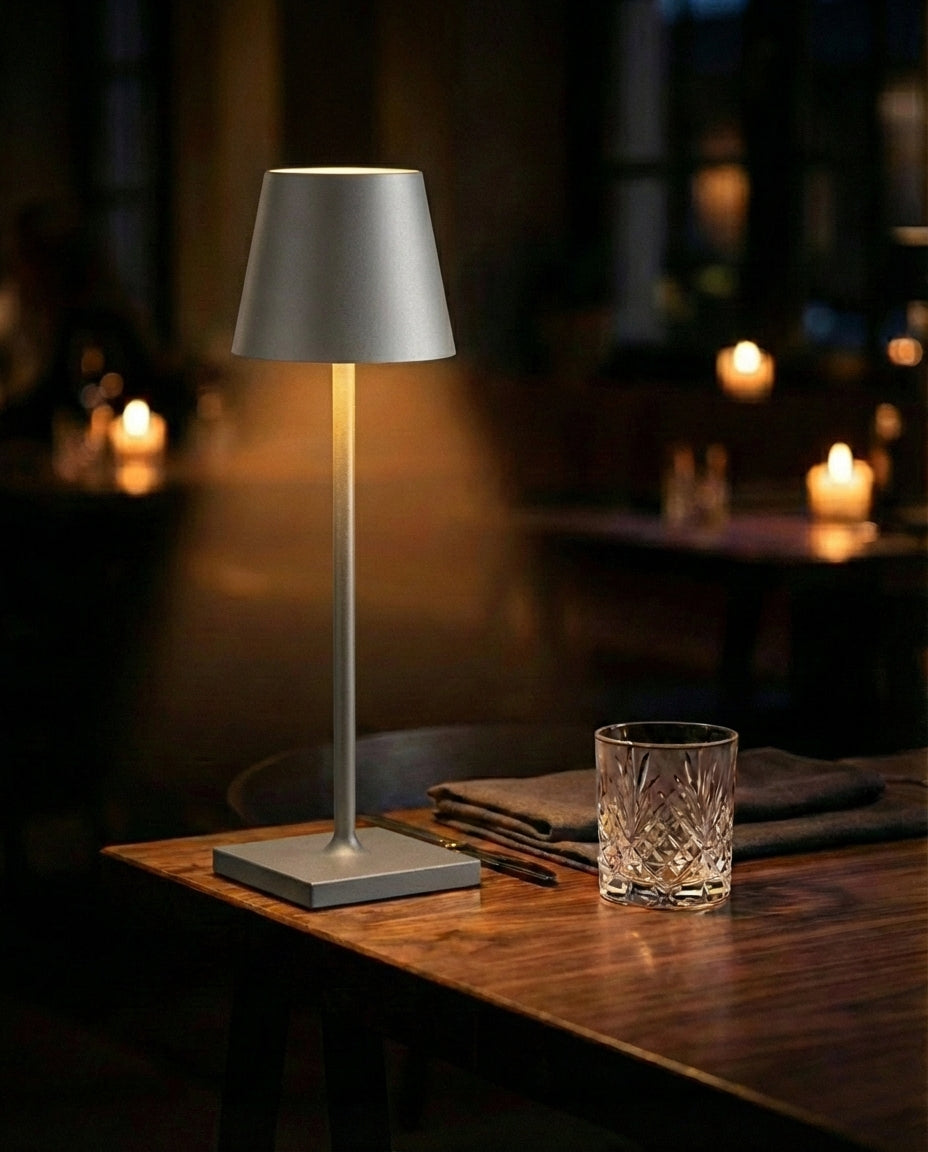 Trådlös laddningsbar bordslampa | LumiereAura