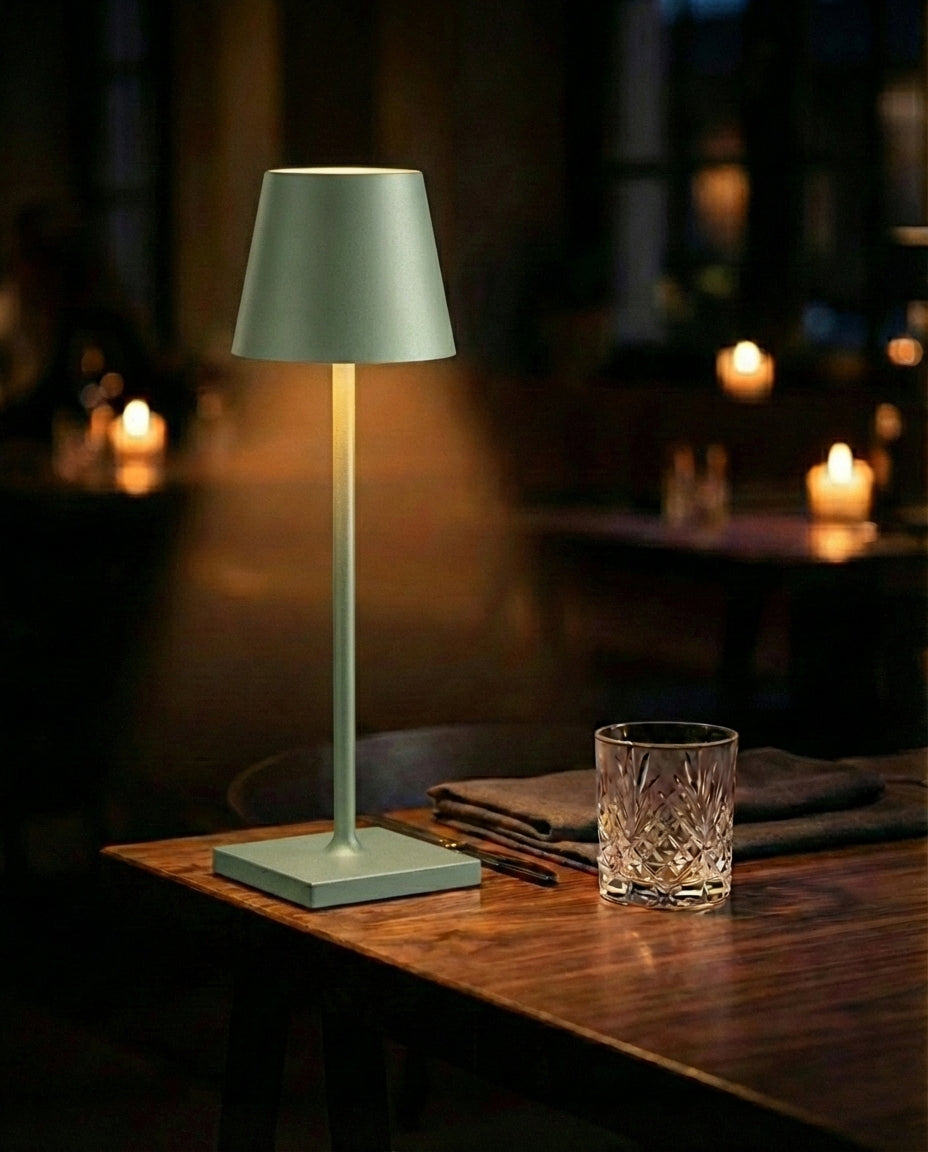 Trådlös laddningsbar bordslampa | LumiereAura