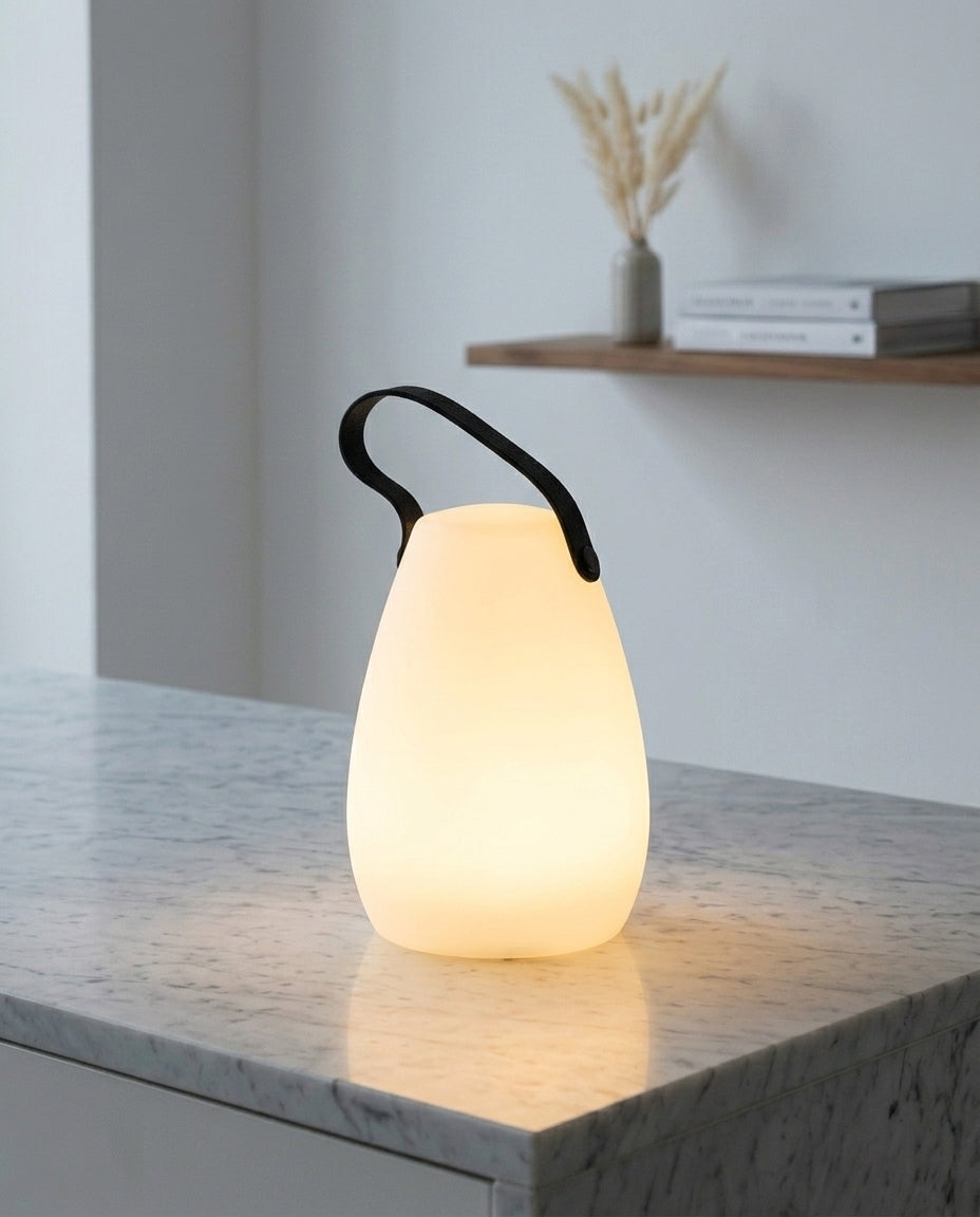 Bärbar LED-lykta | Trådlös uppladdningsbar bordslampa