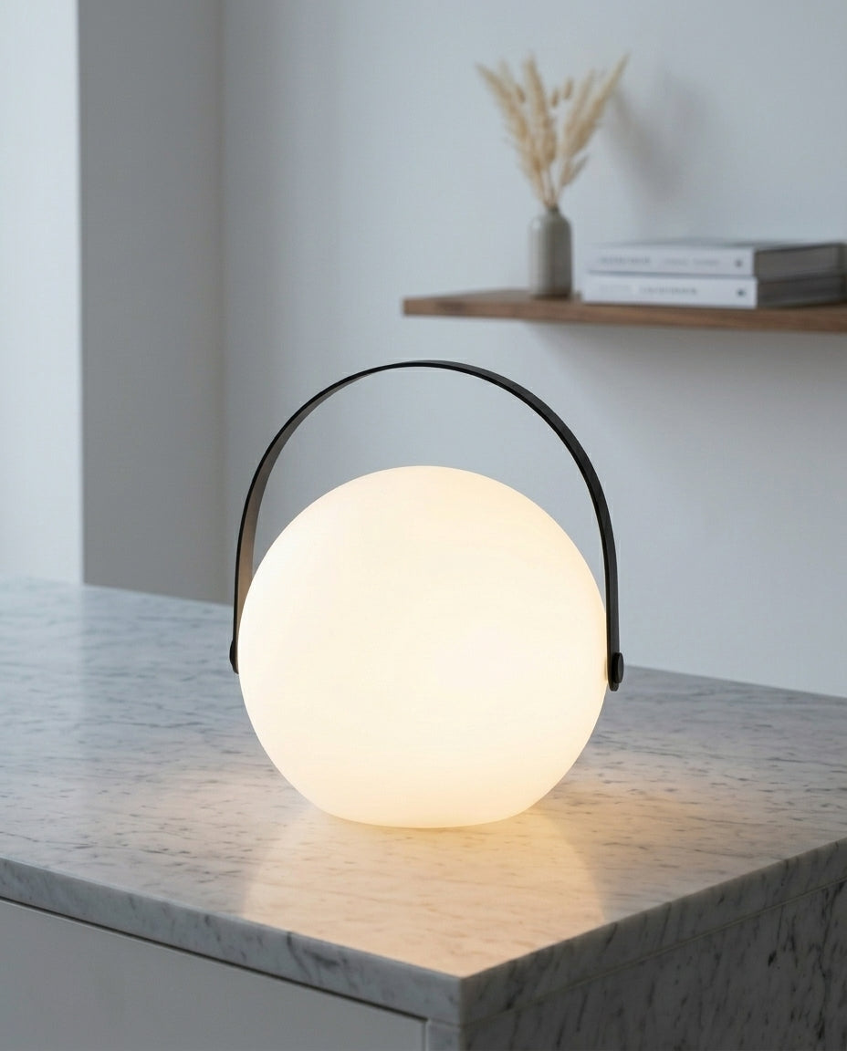 Bärbar LED-lykta | Trådlös uppladdningsbar bordslampa