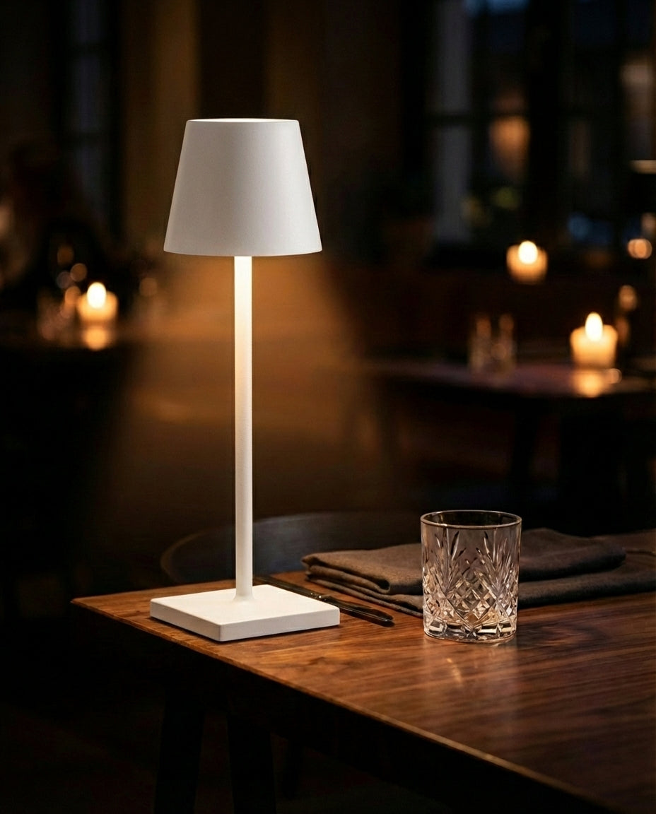 Trådlös laddningsbar bordslampa | LumiereAura